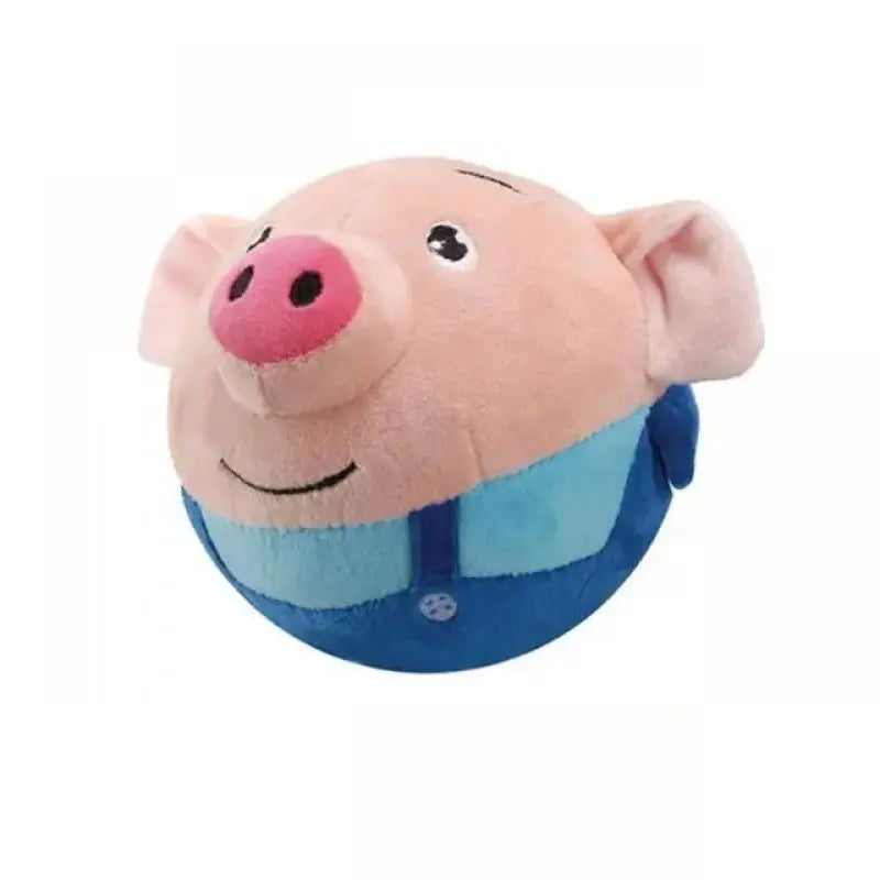 Self moving ball dog toy for active dogs – interactive, automatic bouncing and squeaky toy