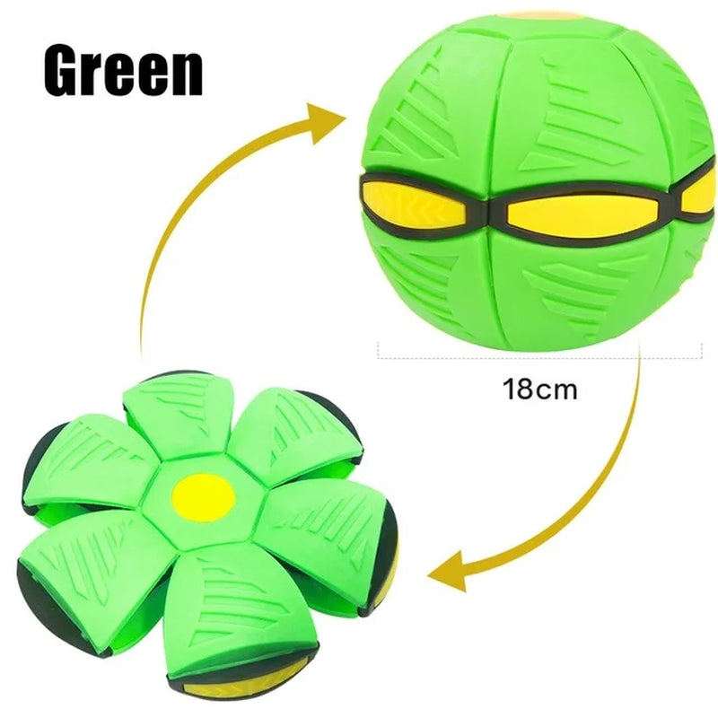 UFO Magic Flying Saucer Ball – Transforming Fun for Dogs!