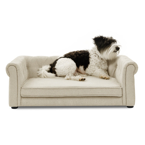 Elegant Rectangular Dog Sofa Bed for Medium and Large Dogs