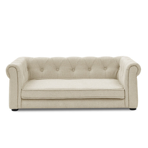 Elegant Rectangular Dog Sofa Bed for Medium and Large Dogs