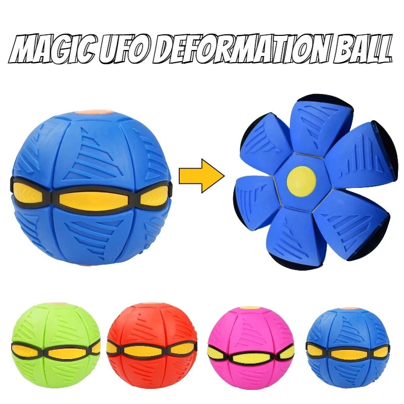 UFO Magic Flying Saucer Ball – Transforming Fun for Dogs!