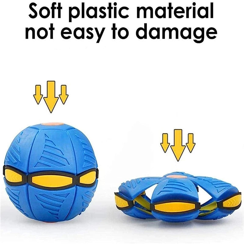 UFO Magic Flying Saucer Ball – Transforming Fun for Dogs!