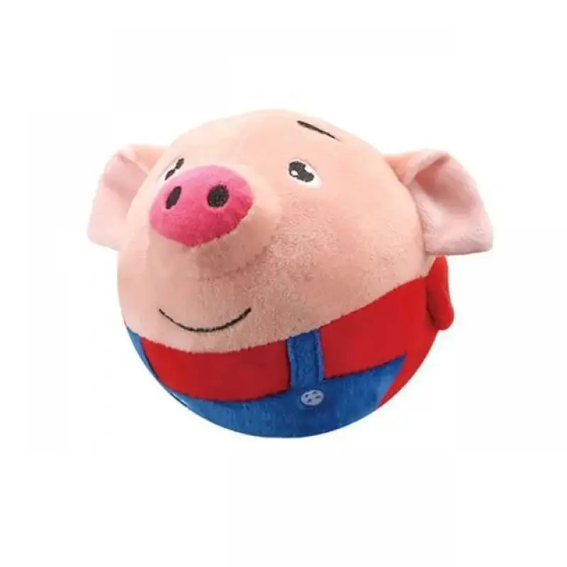 Self moving ball dog toy for active dogs – interactive, automatic bouncing and squeaky toy