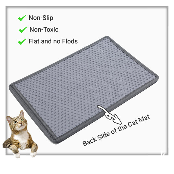 cat litter mat