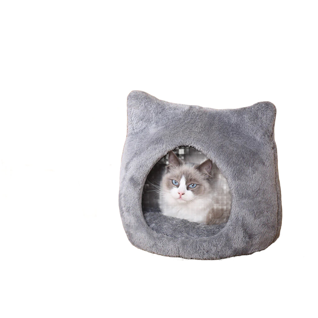ear-shaped cat cave