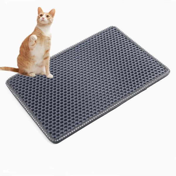 cat litter mat