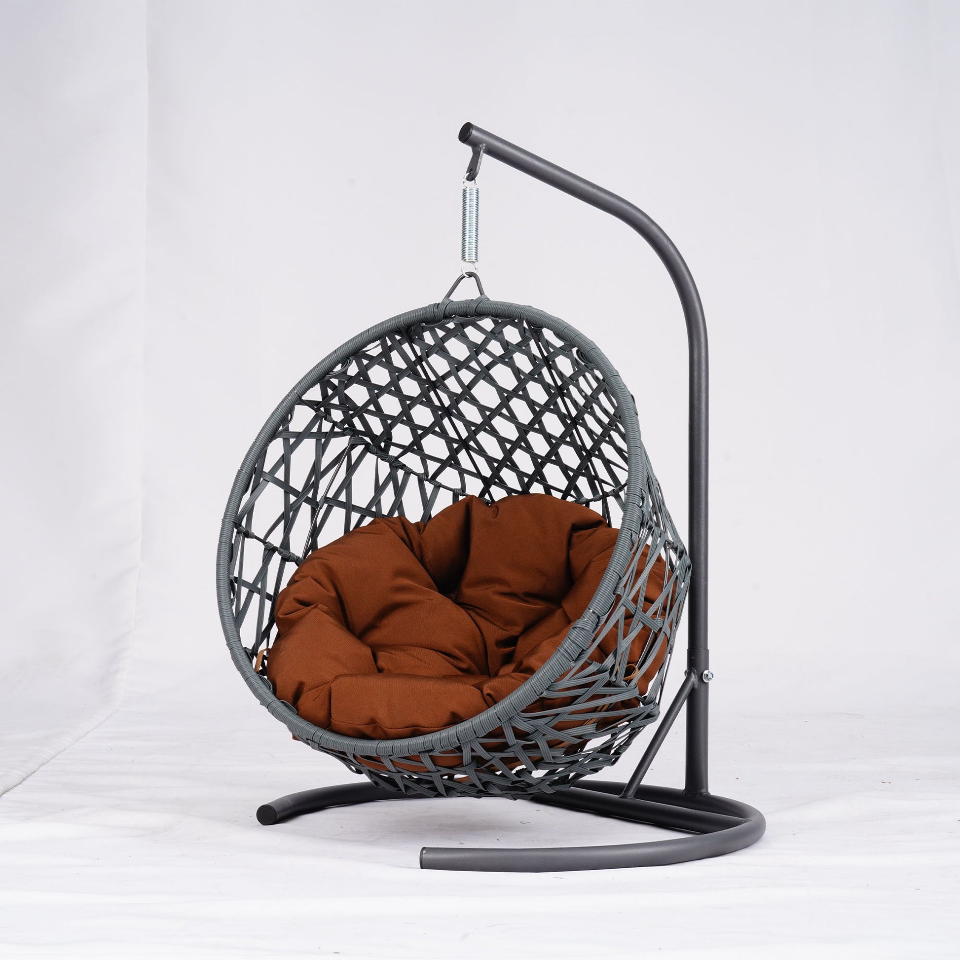 cat wicker swing chair