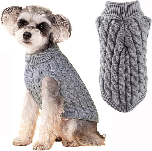 The Ultimate Cozy Turtleneck Dog Sweater: Fashion & Comfort for Small and Medium Dogs!