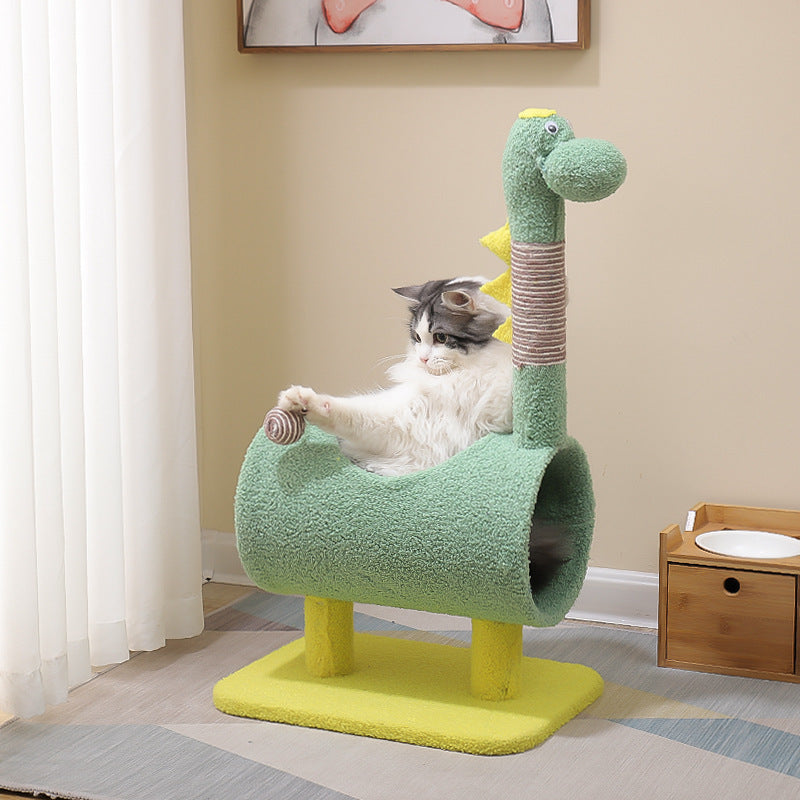 Wear-resistant duck shaped Cat Climbing Frame