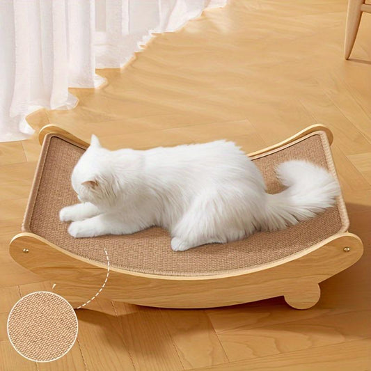 U-shaped Cat Scratcher and Rest Bed