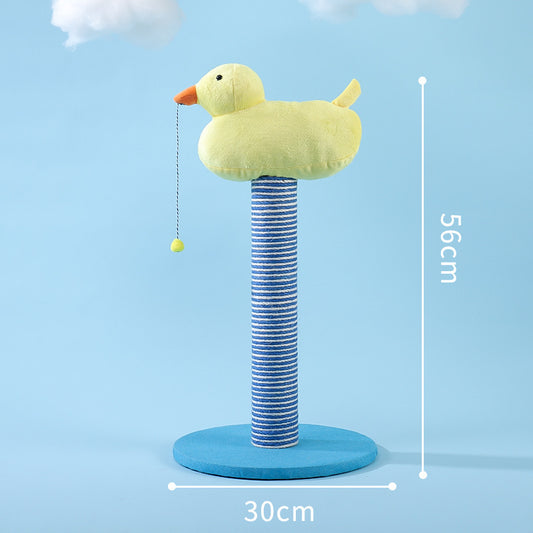 Wear-resistant duck shaped Cat Climbing Frame