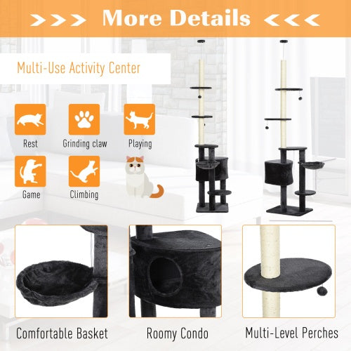 deluxe cat tree