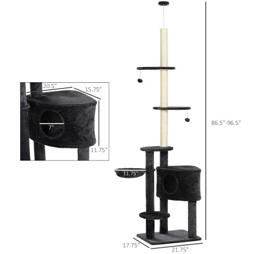 deluxe cat tree