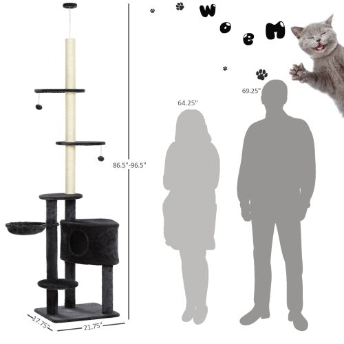 deluxe cat tree