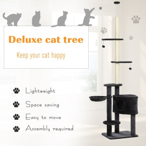 deluxe cat tree